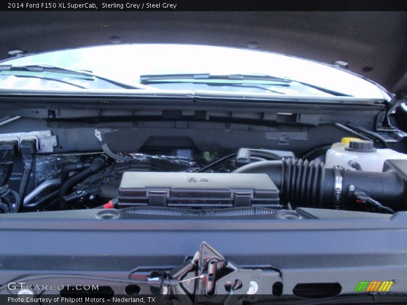 Sterling Grey / Steel Grey 2014 Ford F150 XL SuperCab