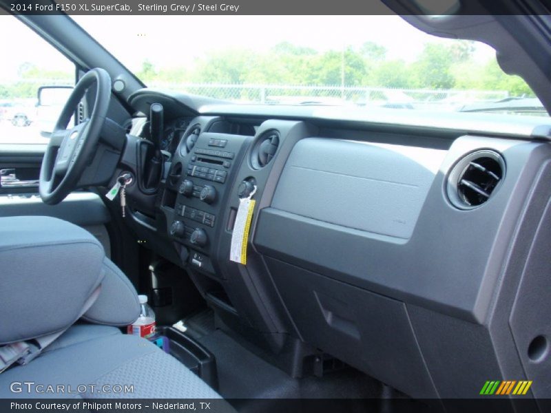 Sterling Grey / Steel Grey 2014 Ford F150 XL SuperCab