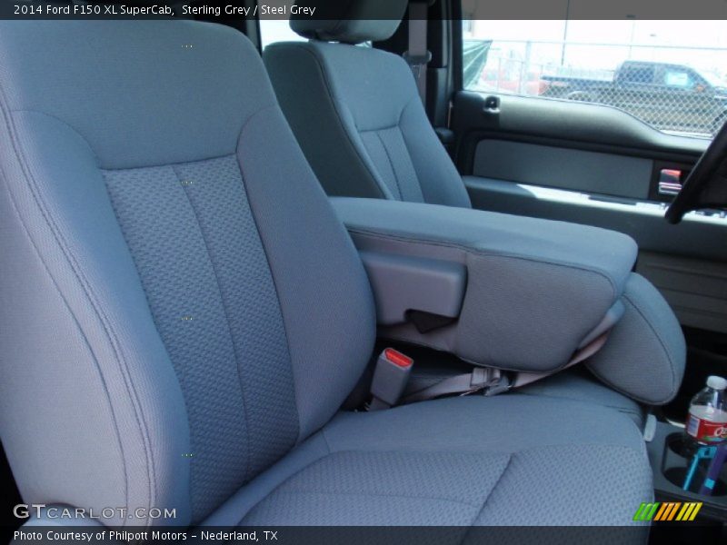 Sterling Grey / Steel Grey 2014 Ford F150 XL SuperCab