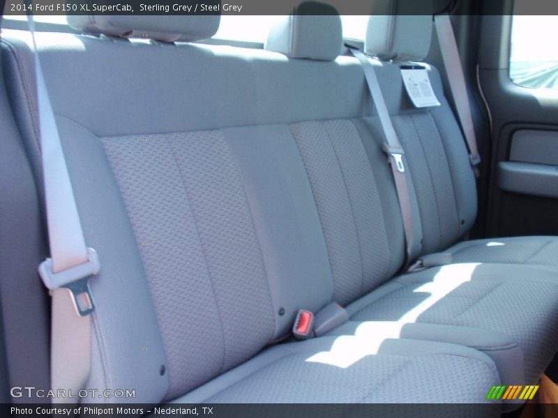 Sterling Grey / Steel Grey 2014 Ford F150 XL SuperCab