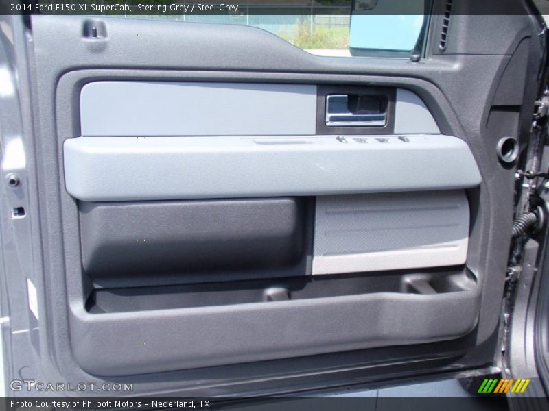 Sterling Grey / Steel Grey 2014 Ford F150 XL SuperCab