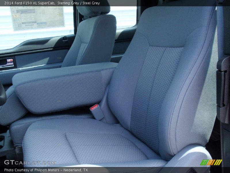 Sterling Grey / Steel Grey 2014 Ford F150 XL SuperCab