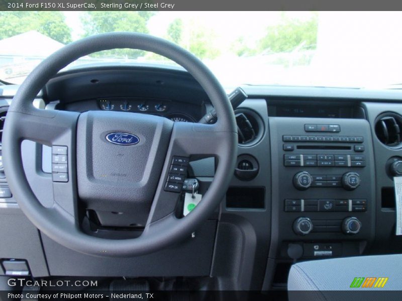 Sterling Grey / Steel Grey 2014 Ford F150 XL SuperCab