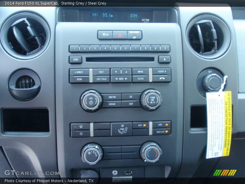 Sterling Grey / Steel Grey 2014 Ford F150 XL SuperCab