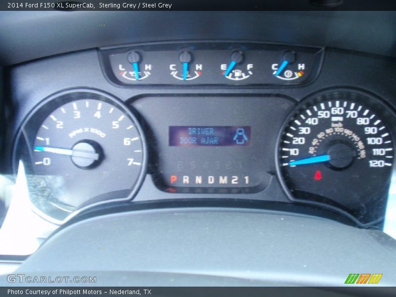 Sterling Grey / Steel Grey 2014 Ford F150 XL SuperCab