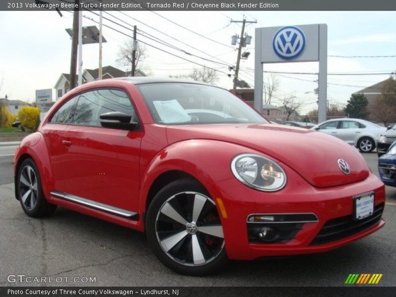 Tornado Red / Cheyenne Black Fender Edition 2013 Volkswagen Beetle Turbo Fender Edition