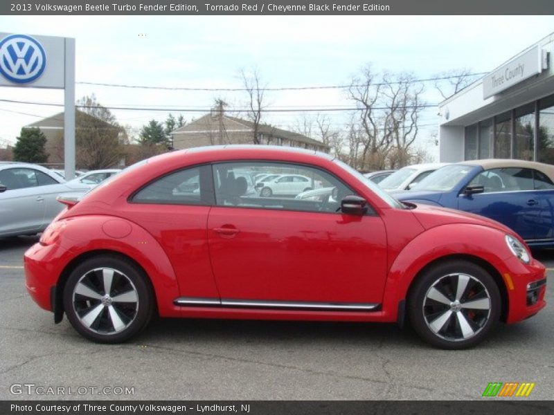 Tornado Red / Cheyenne Black Fender Edition 2013 Volkswagen Beetle Turbo Fender Edition