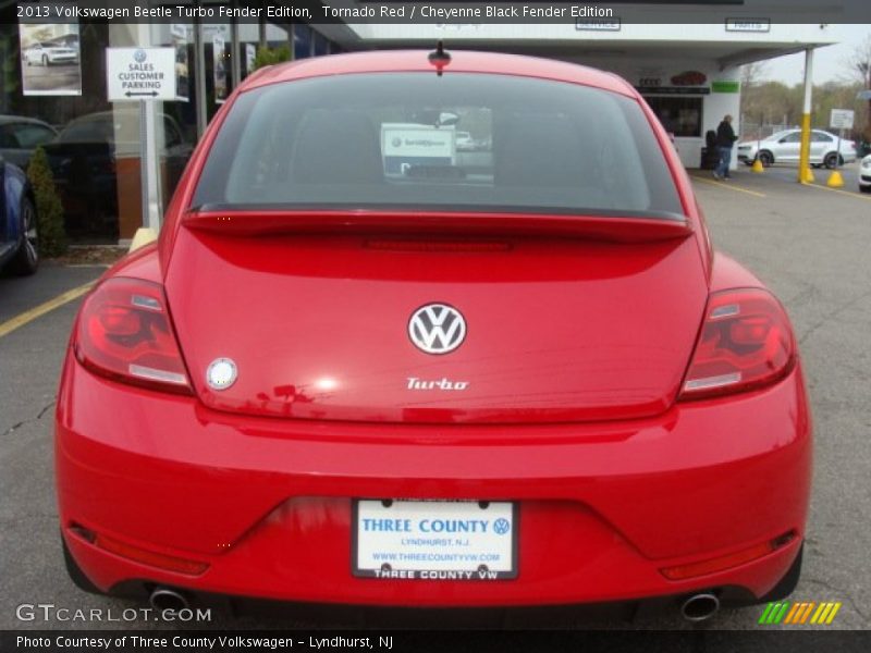 Tornado Red / Cheyenne Black Fender Edition 2013 Volkswagen Beetle Turbo Fender Edition