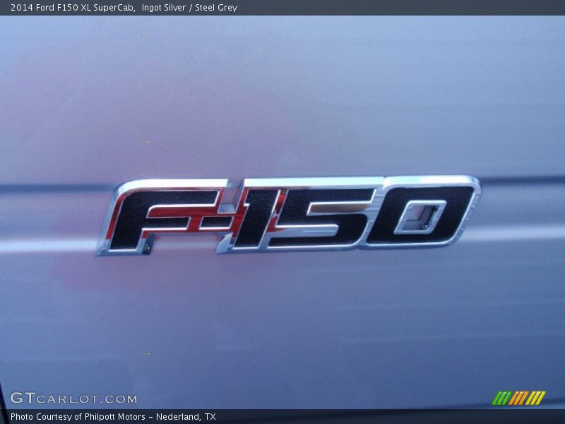 Ingot Silver / Steel Grey 2014 Ford F150 XL SuperCab