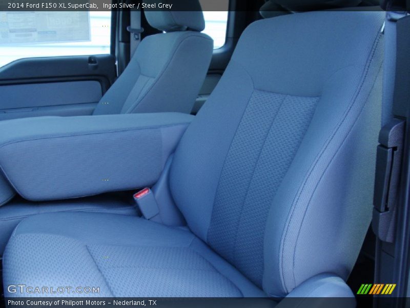 Ingot Silver / Steel Grey 2014 Ford F150 XL SuperCab
