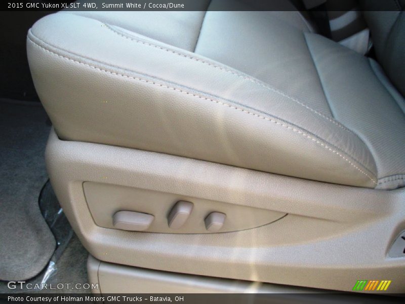 Summit White / Cocoa/Dune 2015 GMC Yukon XL SLT 4WD