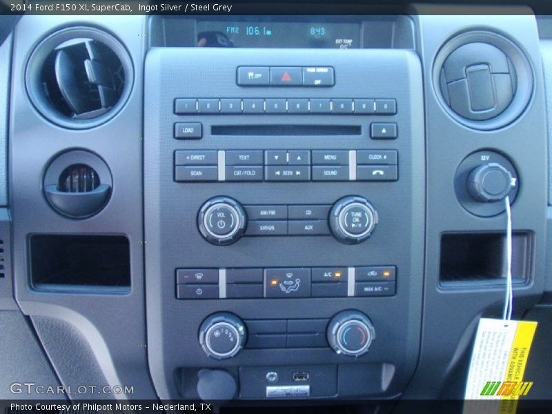 Ingot Silver / Steel Grey 2014 Ford F150 XL SuperCab