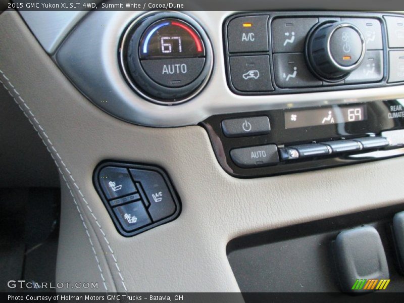 Controls of 2015 Yukon XL SLT 4WD