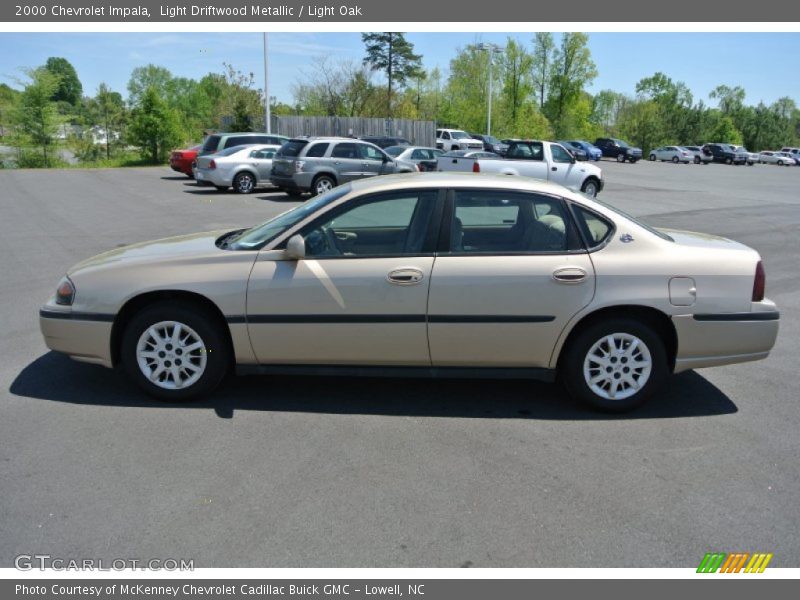 Light Driftwood Metallic / Light Oak 2000 Chevrolet Impala