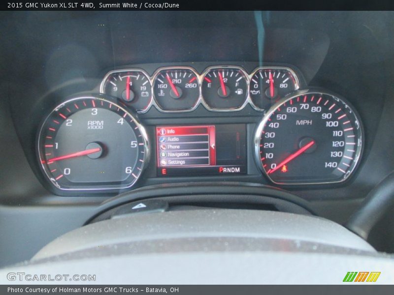  2015 Yukon XL SLT 4WD XL SLT 4WD Gauges