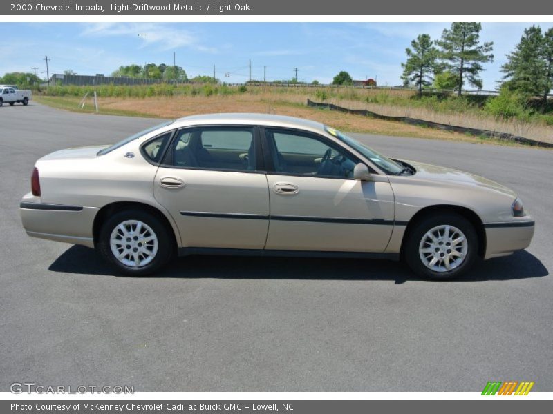 Light Driftwood Metallic / Light Oak 2000 Chevrolet Impala