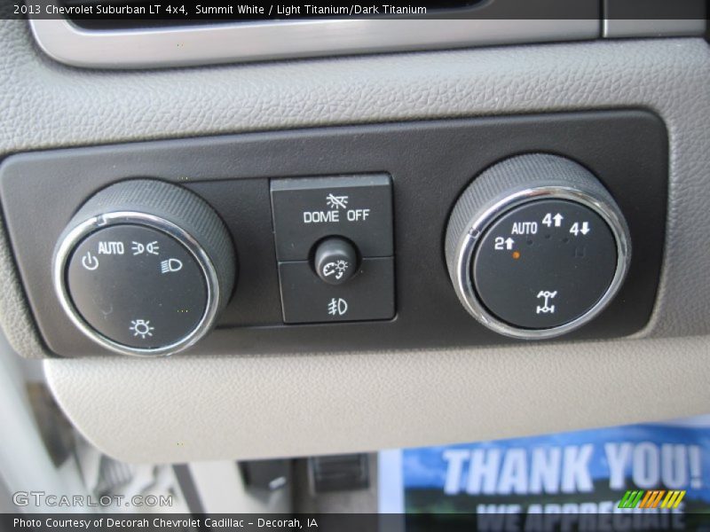 Summit White / Light Titanium/Dark Titanium 2013 Chevrolet Suburban LT 4x4