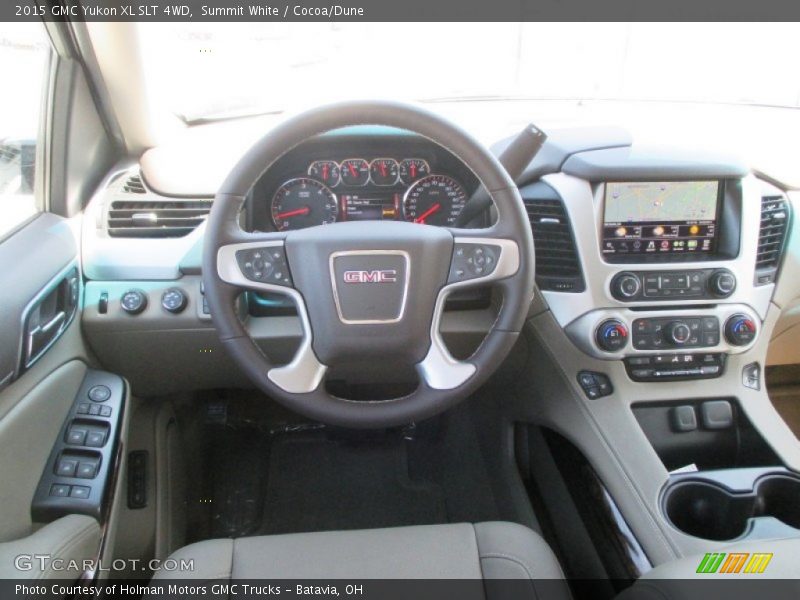 Dashboard of 2015 Yukon XL SLT 4WD