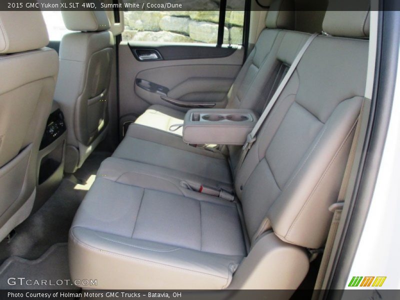 Rear Seat of 2015 Yukon XL SLT 4WD