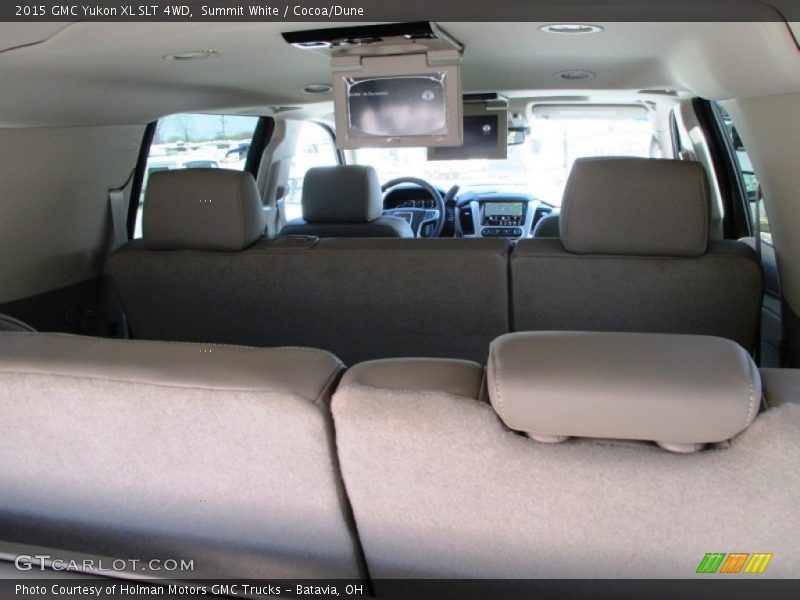 Summit White / Cocoa/Dune 2015 GMC Yukon XL SLT 4WD