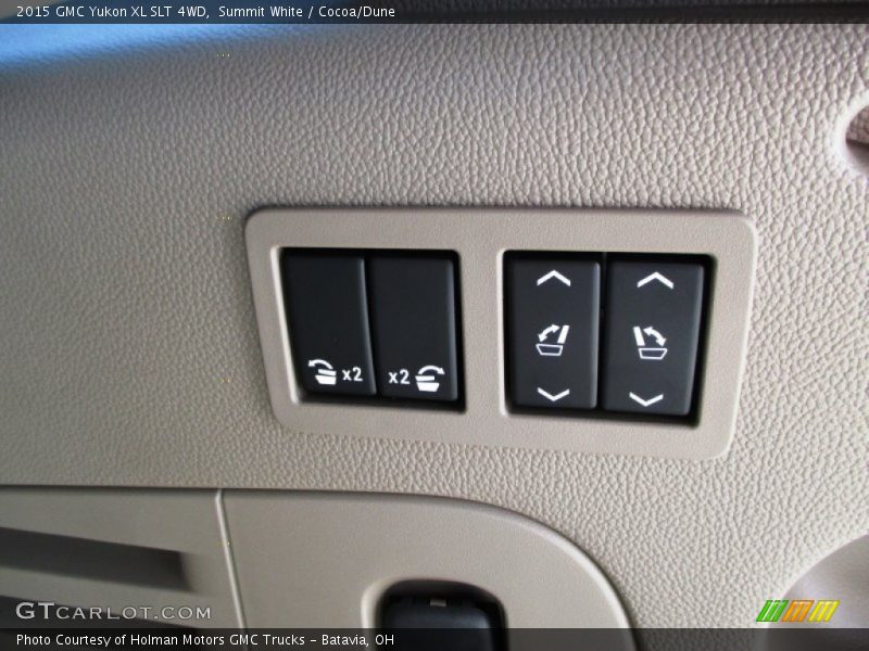 Controls of 2015 Yukon XL SLT 4WD