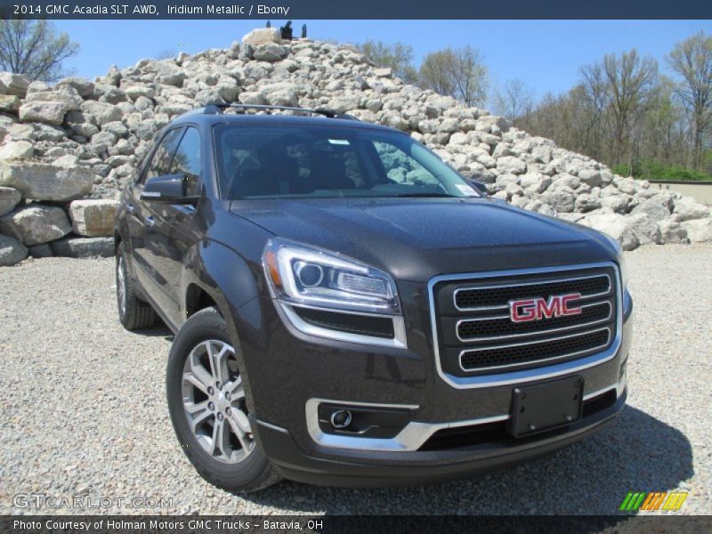 Iridium Metallic / Ebony 2014 GMC Acadia SLT AWD