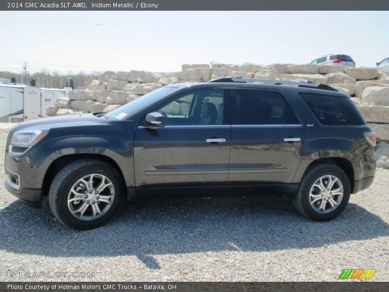Iridium Metallic / Ebony 2014 GMC Acadia SLT AWD