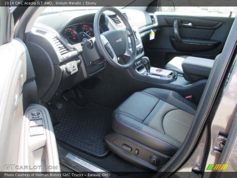 Iridium Metallic / Ebony 2014 GMC Acadia SLT AWD
