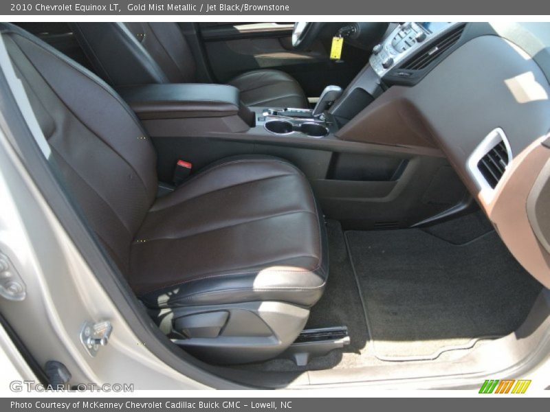 Front Seat of 2010 Equinox LT