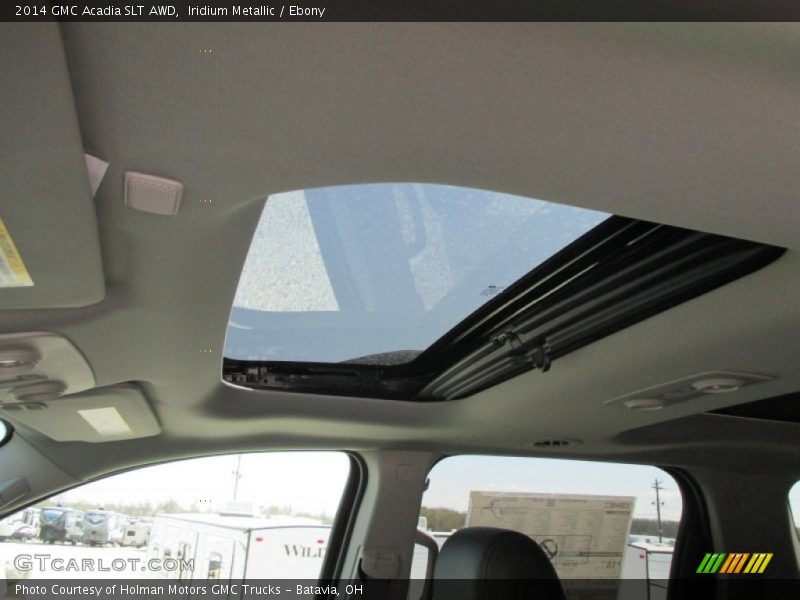 Iridium Metallic / Ebony 2014 GMC Acadia SLT AWD