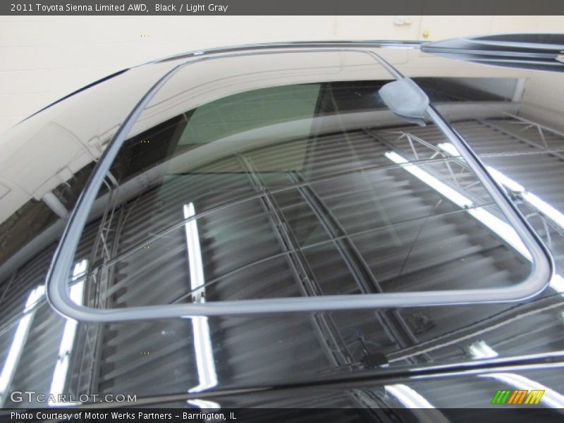 Black / Light Gray 2011 Toyota Sienna Limited AWD