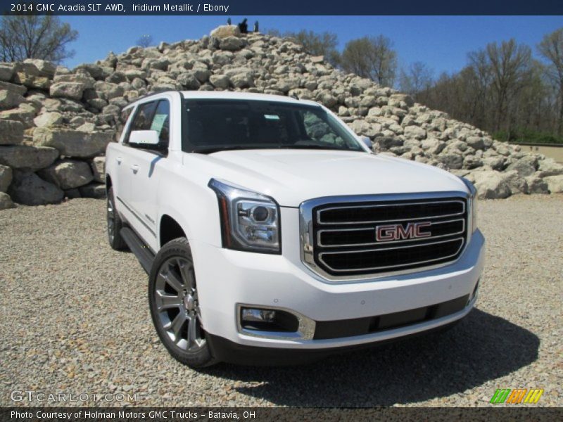 Iridium Metallic / Ebony 2014 GMC Acadia SLT AWD