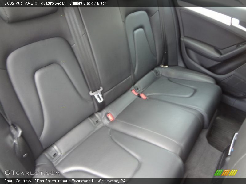 Brilliant Black / Black 2009 Audi A4 2.0T quattro Sedan