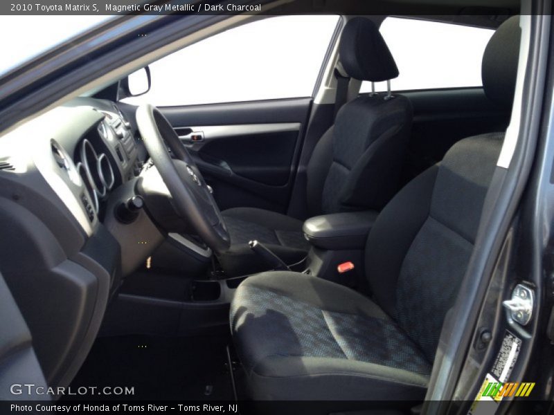 Magnetic Gray Metallic / Dark Charcoal 2010 Toyota Matrix S