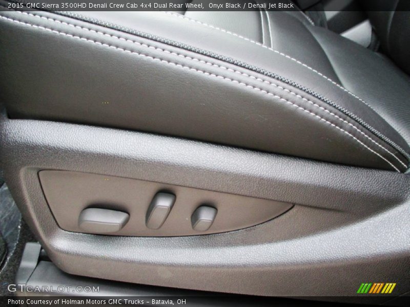 Front Seat of 2015 Sierra 3500HD Denali Crew Cab 4x4 Dual Rear Wheel