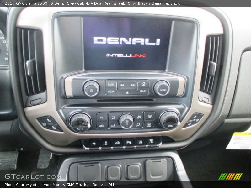 Controls of 2015 Sierra 3500HD Denali Crew Cab 4x4 Dual Rear Wheel