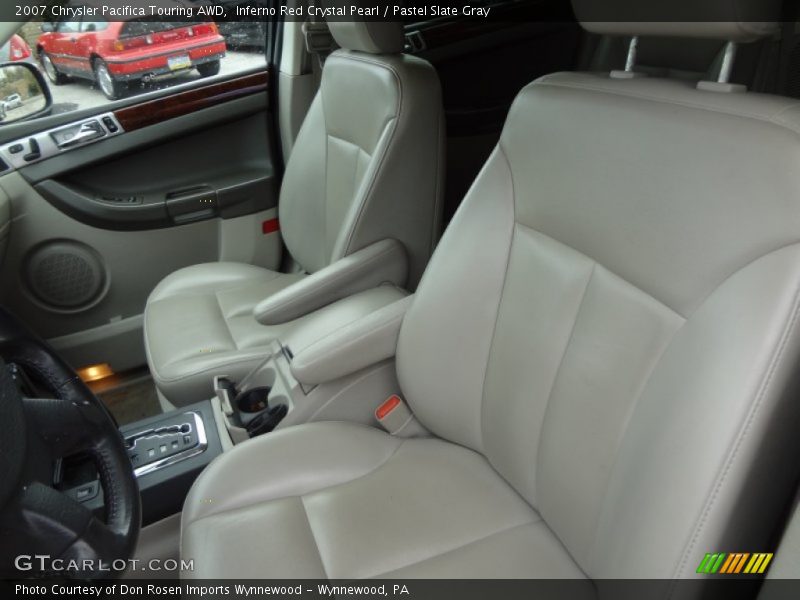 Inferno Red Crystal Pearl / Pastel Slate Gray 2007 Chrysler Pacifica Touring AWD