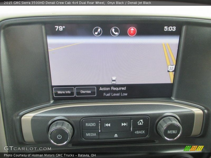 Controls of 2015 Sierra 3500HD Denali Crew Cab 4x4 Dual Rear Wheel