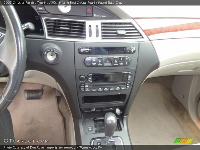 Inferno Red Crystal Pearl / Pastel Slate Gray 2007 Chrysler Pacifica Touring AWD
