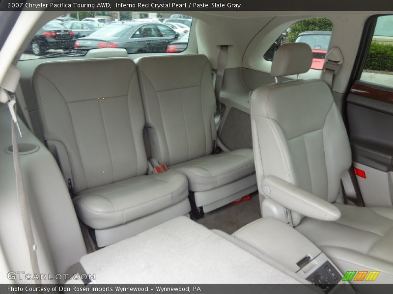 Inferno Red Crystal Pearl / Pastel Slate Gray 2007 Chrysler Pacifica Touring AWD