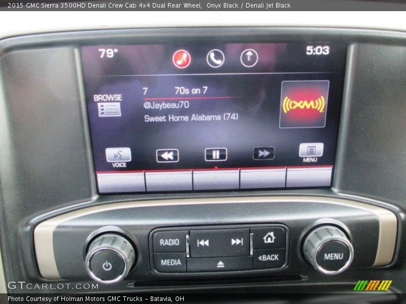 Controls of 2015 Sierra 3500HD Denali Crew Cab 4x4 Dual Rear Wheel