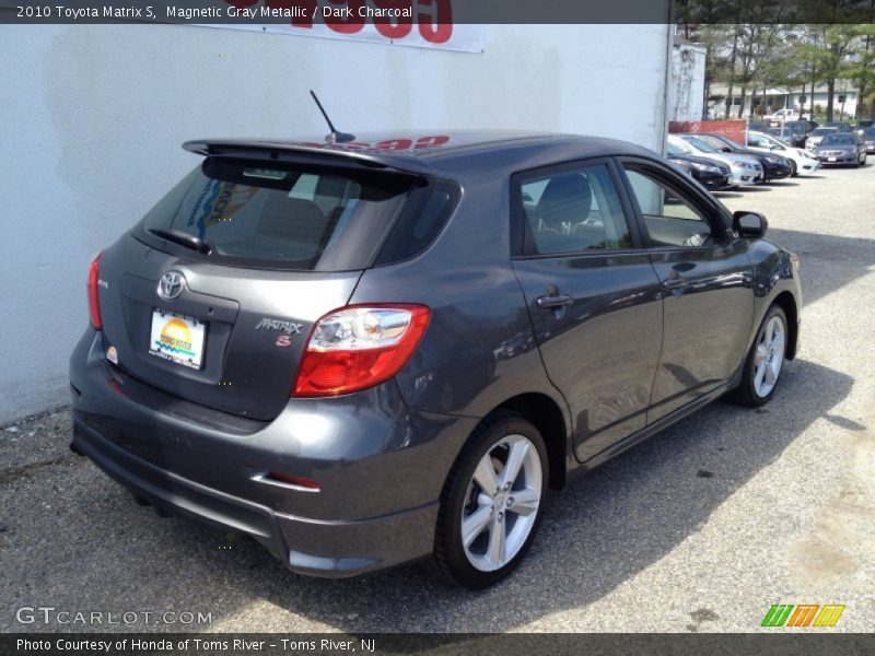 Magnetic Gray Metallic / Dark Charcoal 2010 Toyota Matrix S