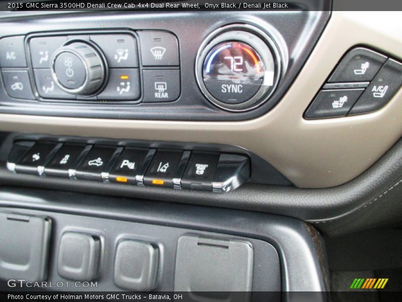 Controls of 2015 Sierra 3500HD Denali Crew Cab 4x4 Dual Rear Wheel