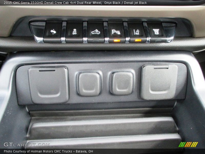 Controls of 2015 Sierra 3500HD Denali Crew Cab 4x4 Dual Rear Wheel