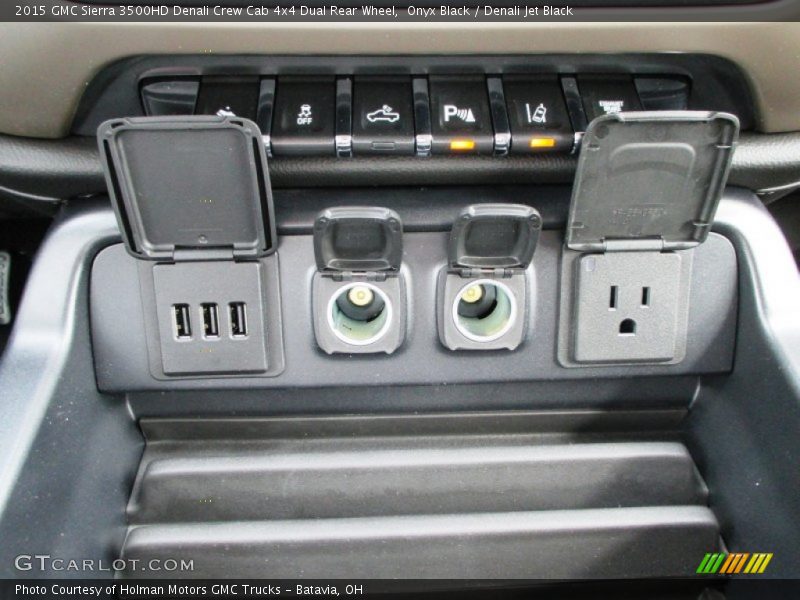 Onyx Black / Denali Jet Black 2015 GMC Sierra 3500HD Denali Crew Cab 4x4 Dual Rear Wheel