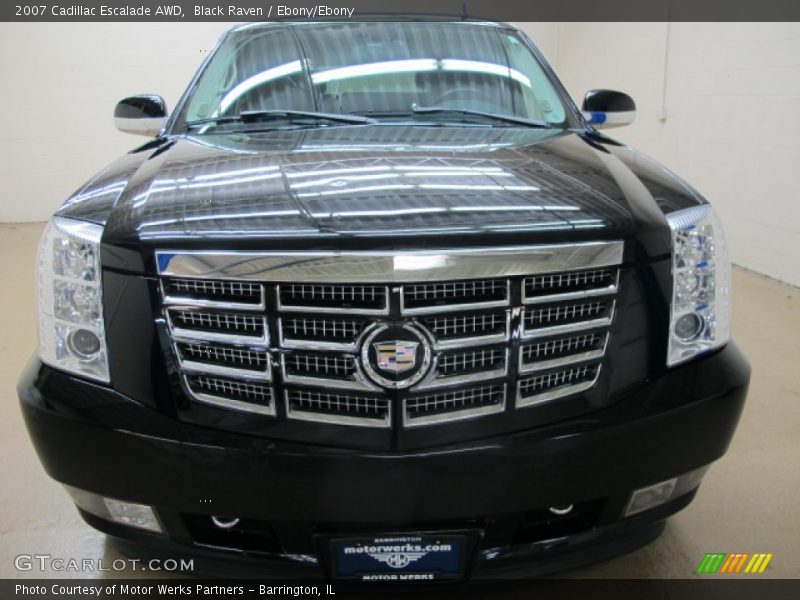 Black Raven / Ebony/Ebony 2007 Cadillac Escalade AWD