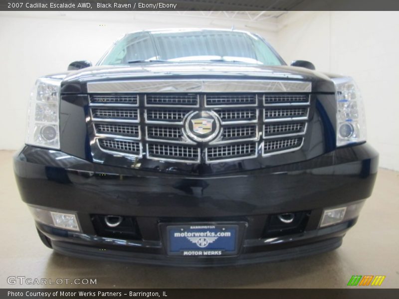 Black Raven / Ebony/Ebony 2007 Cadillac Escalade AWD