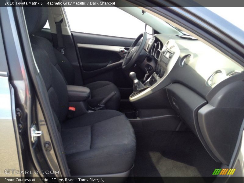 Magnetic Gray Metallic / Dark Charcoal 2010 Toyota Matrix S