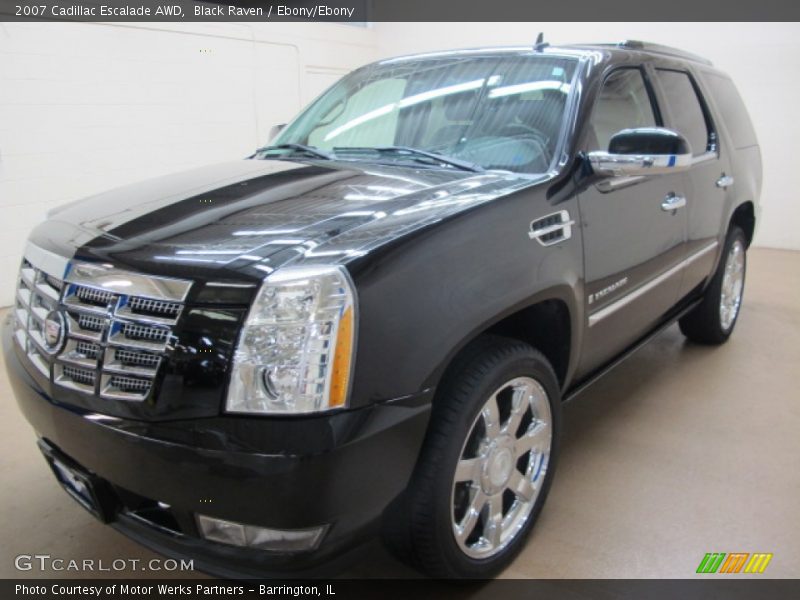 Black Raven / Ebony/Ebony 2007 Cadillac Escalade AWD