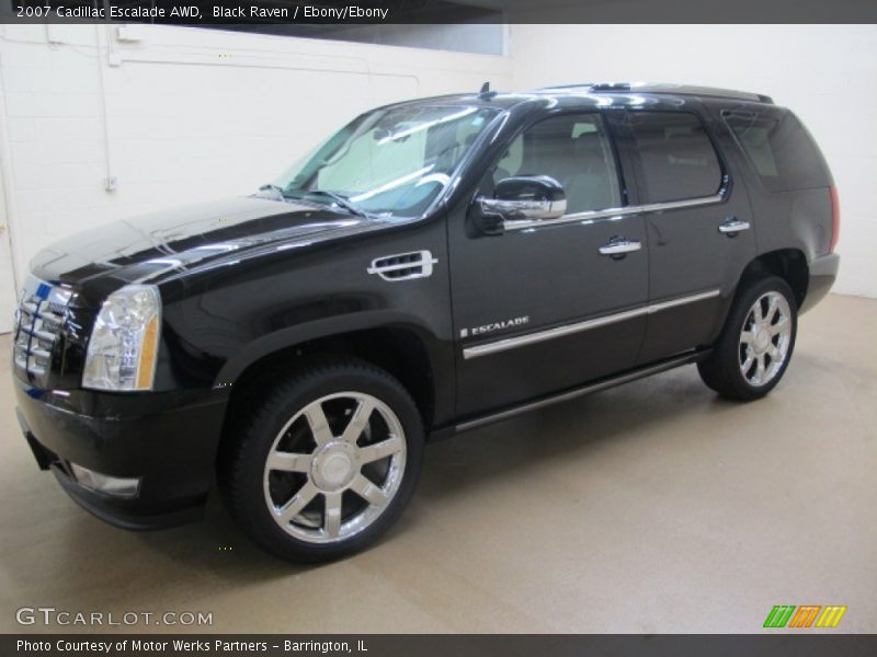 Black Raven / Ebony/Ebony 2007 Cadillac Escalade AWD